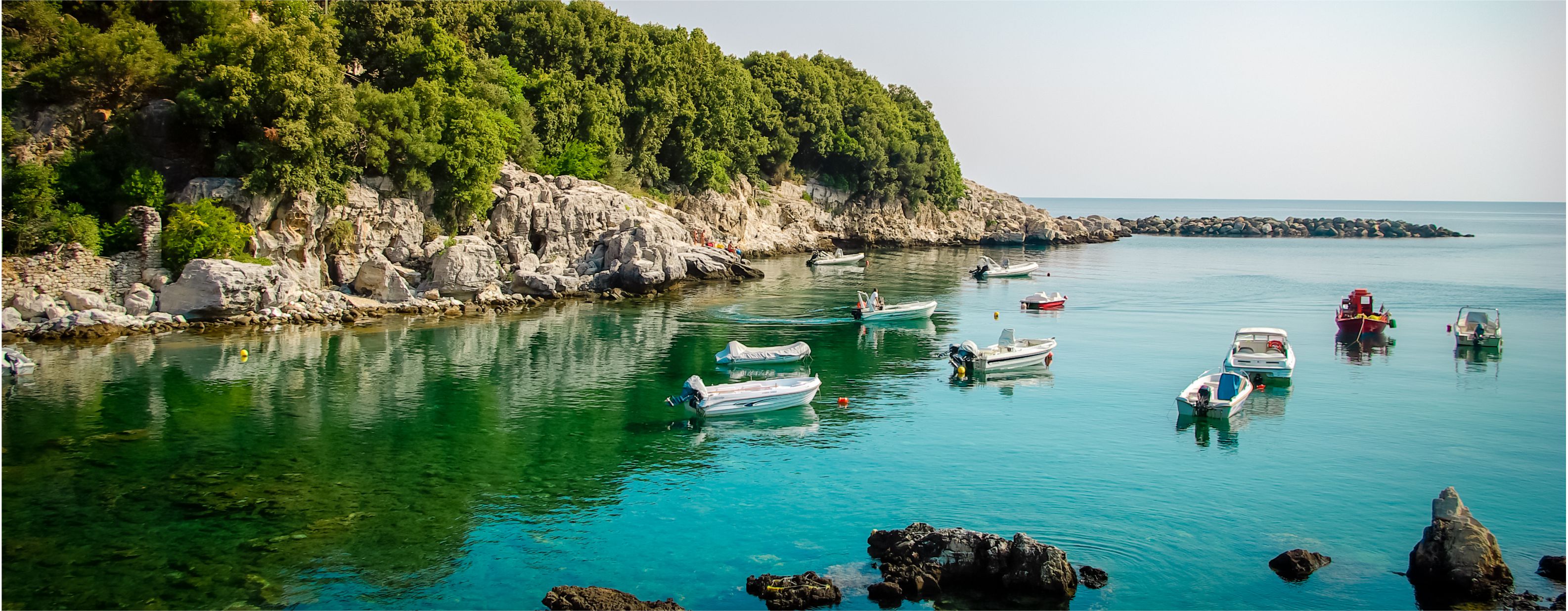 Fishing boats in Thessaly